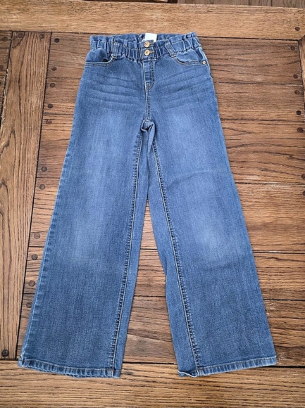 WallFlower Girls Wide Leg  Jeans Blue Size 10
